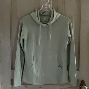 Free Fly Green Hoodie Performance Bamboo Size XS Pullover Thumbholes
